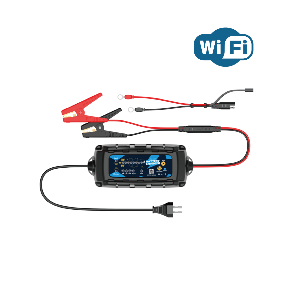 12V Wi-Fi Battery Charger