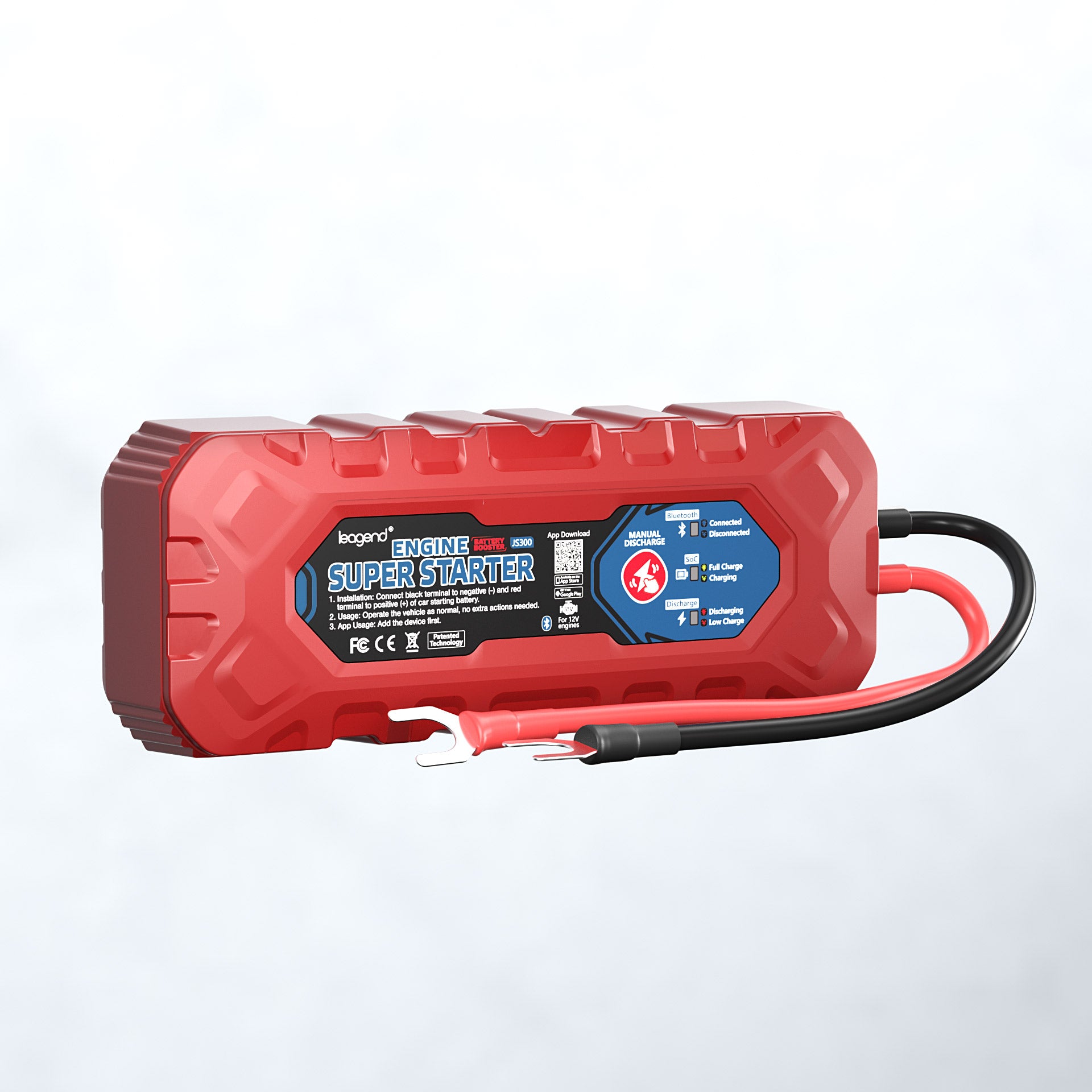 leagend JS300 SuperCap Jump Starter – leagend 2C